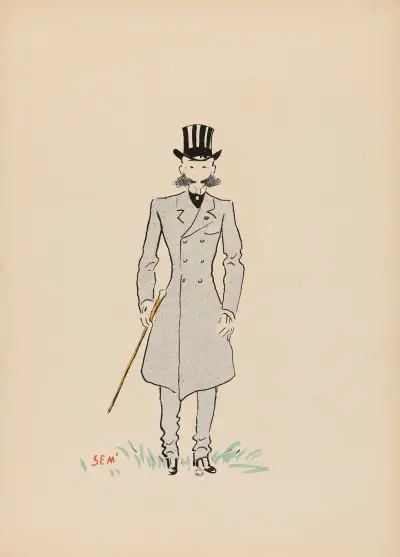 Le Prince Jean Troubetzkoy av Georges Goursat (Sem)