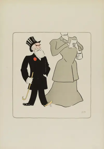 M. et Mme Clasens av Georges Goursat (Sem)