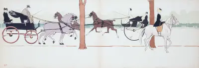 M. Orloff, Melle della Rito, Blanche de Montigny av Georges Goursat (Sem)