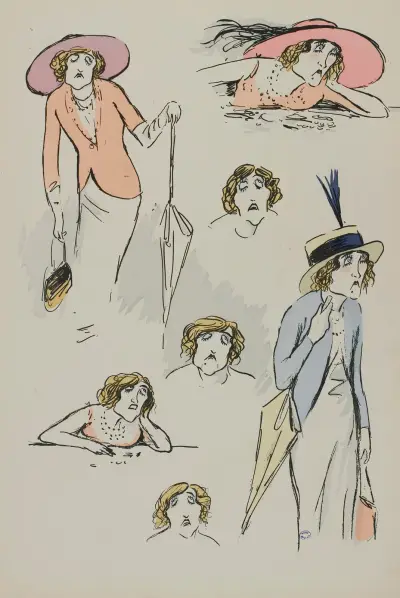Mme Morlange av Georges Goursat (Sem)