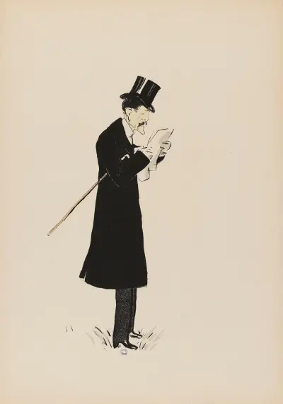Monsieur Adolphe Abeille av Georges Goursat (Sem)