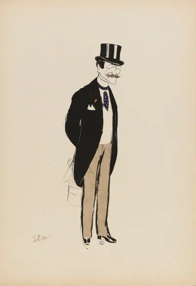 Monsieur Edmond Veil-Picard av Georges Goursat (Sem)