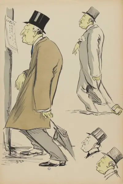 Monsieur Marghiloman av Georges Goursat (Sem)