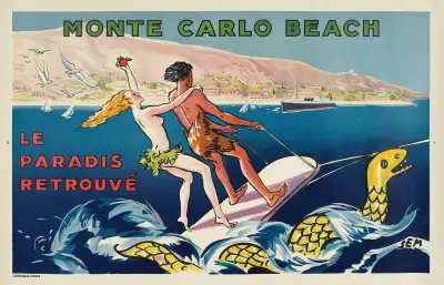 Monte Carlo Beach av Georges Goursat (Sem)