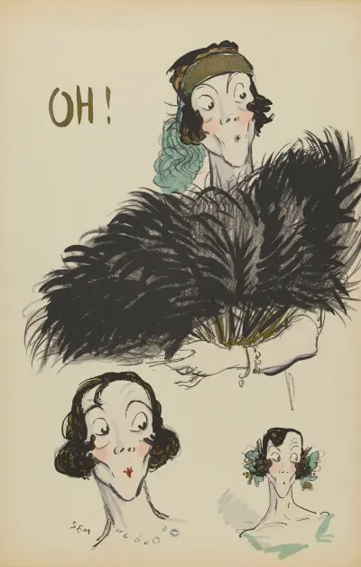 Oh ! av Georges Goursat (Sem)