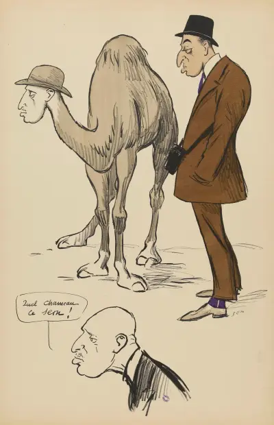 Quel chameau ce Sem av Georges Goursat (Sem)