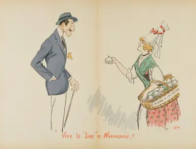 Leve 'Sire' av Normandie av Georges Goursat (Sem)