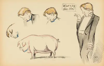 What a pig this Sem ! av Georges Goursat (Sem)