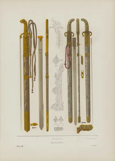 Broadswords av Fedor Grigoryevich Solntsev