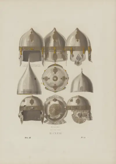 Helme, 1849 – Nr. 1 von Fedor Grigoryevich Solntsev
