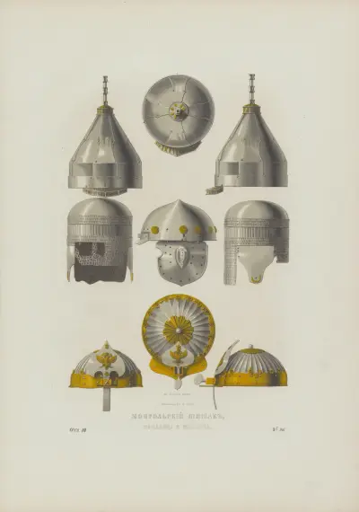 Misurka Helmet av Fedor Grigoryevich Solntsev