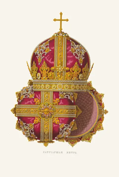 Patriarchenmitra von Fedor Grigoryevich Solntsev