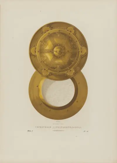 Silver tabernacle av Fedor Grigoryevich Solntsev
