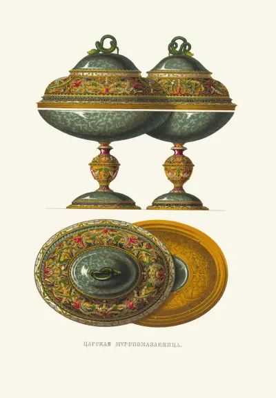 Tsarskaia miropomazannitsa av Fedor Grigoryevich Solntsev
