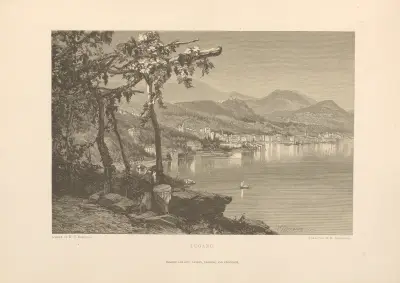 E. T. Compton – Lugano av Theodor Gsell Fels