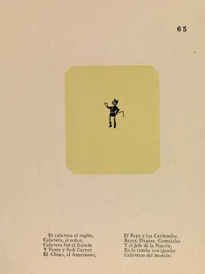 Calaveras von José Guadalupe Posada