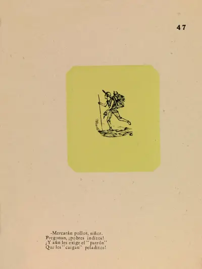 Fjäderfäförsäljaren av José Guadalupe Posada