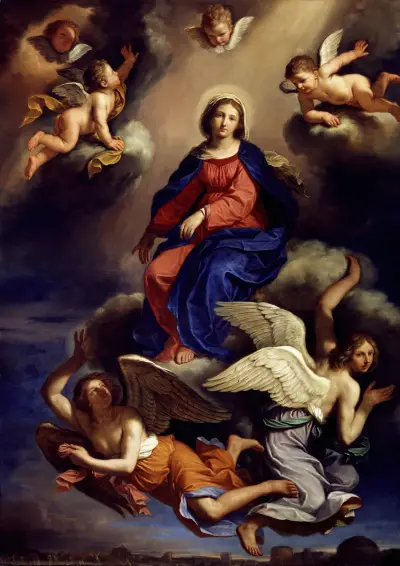 Assumption Of The Virgin av Guercino