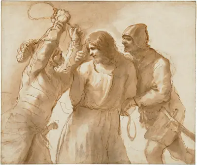 Kristi gripande av Guercino