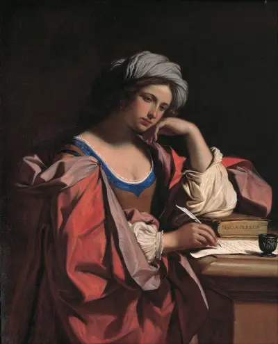 Den persiska sibyllan av Guercino