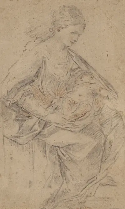 Nativity av Guido Reni