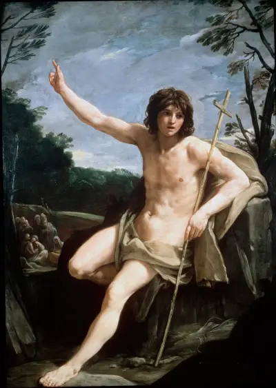 St John the Baptist in the Wilderness av Guido Reni