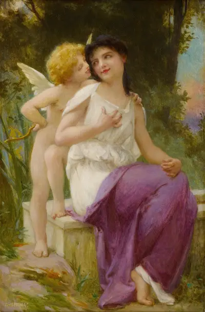 Vénus et l’Amour av Guillaume Seignac