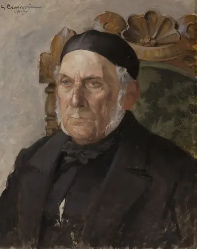 Karl Emanuel Cederström, 1804–1892 av Gustaf Cederström