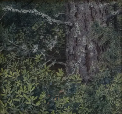 Laubwerk von Gustaf Fjæstad