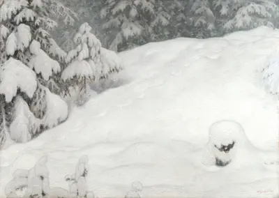Schnee von Gustaf Fjæstad