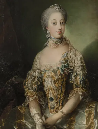 Sofia Magdalena, Sveriges drottning, 1766 av Carl Gustaf Pilo