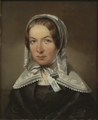 Fredrika Bremer, 1801-1865, Johan Gustaf Sandberg