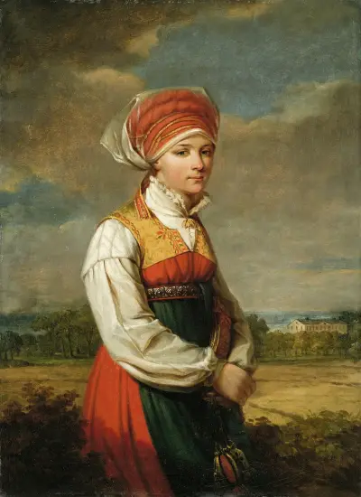 Girl from Vingåker, Johan Gustaf Sandberg