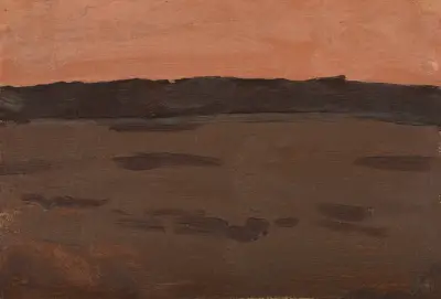 Abendstimmung von Gustav Kampmann
