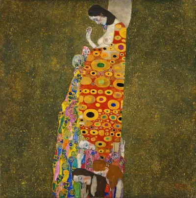 Hope, II av Gustav Klimt