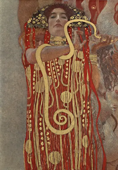 Hygieia av Gustav Klimt