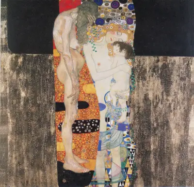 The Three Ages of the Woman av Gustav Klimt