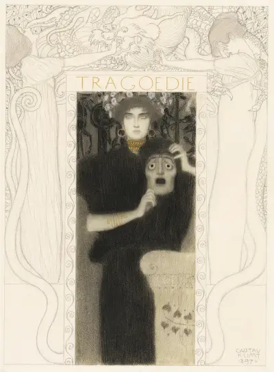 Tragödie av Gustav Klimt