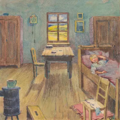 15. – Late Sleeper av Gustáv Mallý