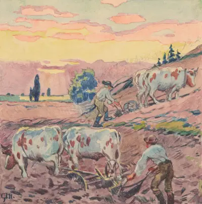 19. – Skörd av Gustáv Mallý