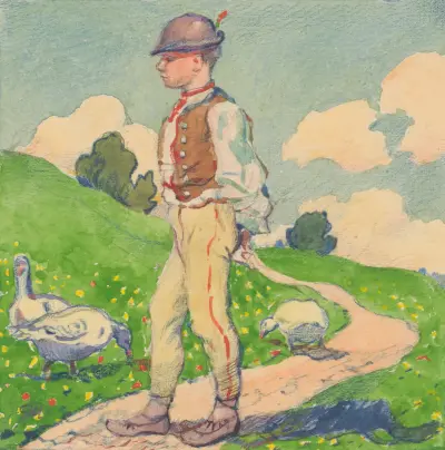 5. – A Fella with a Violin av Gustáv Mallý