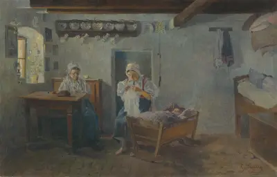 Ovan vaggan av Gustáv Mallý