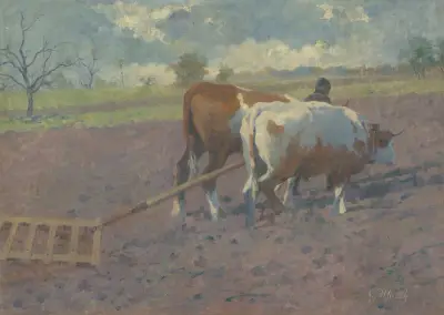 Bránenie II av Gustáv Mallý