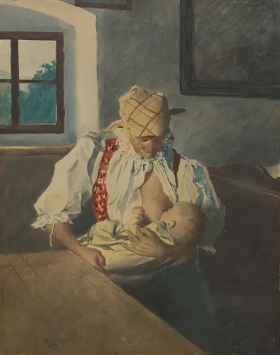Diande mor av Gustáv Mallý