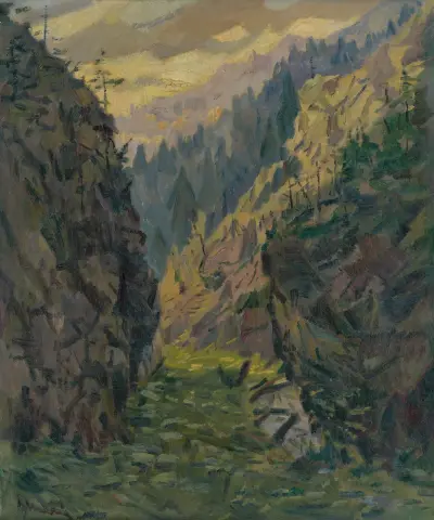 Juráňová Valley av Gustáv Mallý