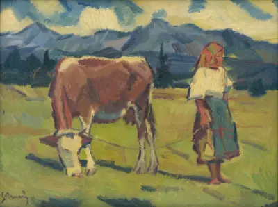 Rest beneath the Trees, Gustáv Mallý