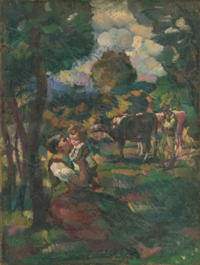 Sommar av Gustáv Mallý