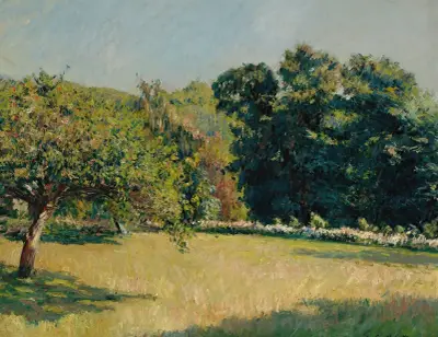 Un Jardin À Trouville av Gustave Caillebotte