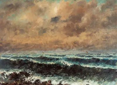 Autumn Sea av Gustave Courbet