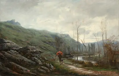 April i Engadin av Gustave Doré